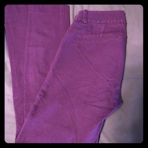 Purple JCrew Pants